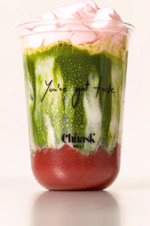 Strawberry Cold Foam Matcha