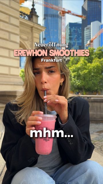 Instagram-Beitrag von @wheretogo_app — Erewhon Smoothies Frankfurt